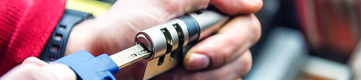 Mobile locksmith service truck serving Houston Texas